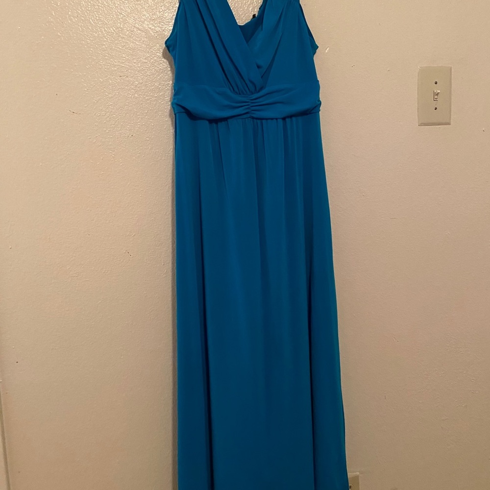 Blue dress